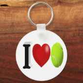 Tennis Fan Schlüsselanhänger (Vorderseite)