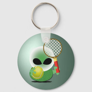 Tennis Fan Schlüsselanhänger