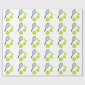 Tennis FAN SLICE SERVE Geschenkpapier (Flach)