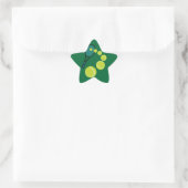 Tennis FAN SLICE SERVE Stern-Aufkleber (Tasche)