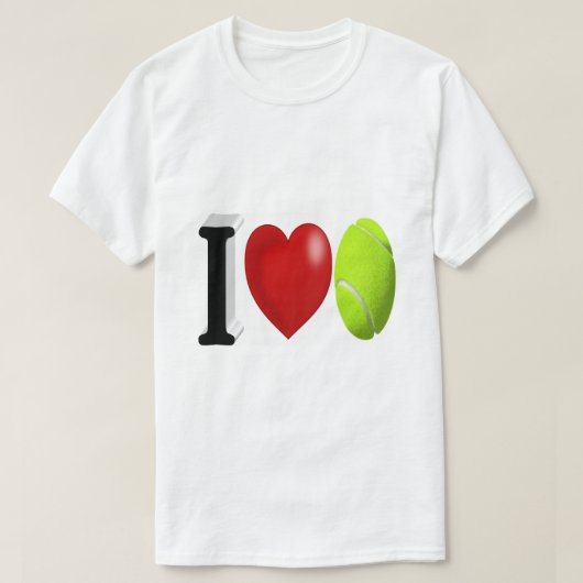 Tennis Fan T-Shirt (Design vorne)