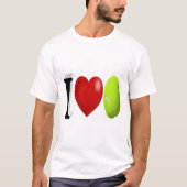 Tennis Fan T-Shirt (Vorderseite)