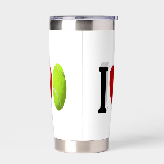 Tennis Fan Thermobecher (Links)