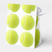 Tennis Favor Box Geschenkschachtel (Rückseite)