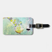 Tennis-Feier Gepäckanhänger (Vorderseite horizontal)