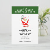 Tennis-Feierabend mit Frauen Einladung (Stehend Vorderseite)