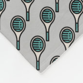 Tennis Fleecedecke (Ecke)