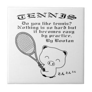 Tennis Fliese