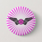 Tennis. Flügel. Button (Vorderseite)