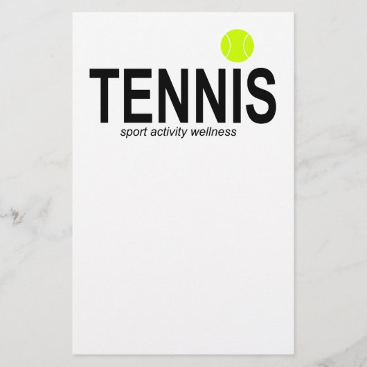 Tennis Flyer (Vorne)