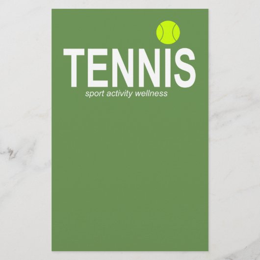 Tennis Flyer (Hinten)