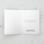 Tennis for Sympathy Card Karte (Innenseite)