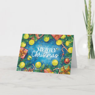Tennis Frohe Weihnachten Tennisball auf dem Spiel
