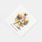 Tennis Funny Sprichwort für Cat Lovers Serviette (Ecke)