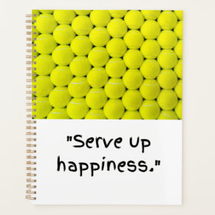 Tennis Funny Sprichwort Slogan Quotes für Spieler Planer