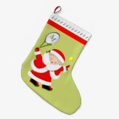 Tennis für Frauen Großer Weihnachtsstrumpf (Vorderansicht (hängend))