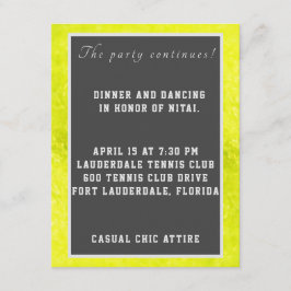 Tennis Fuzzies Abschlusskarte Begleitkarte