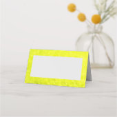 Tennis Fuzzies Platz oder Tafelkarte Platzkarte (Vorderseite)