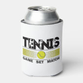 Tennis Game Set Match Dosenkühler (Kanne Vorderseite)