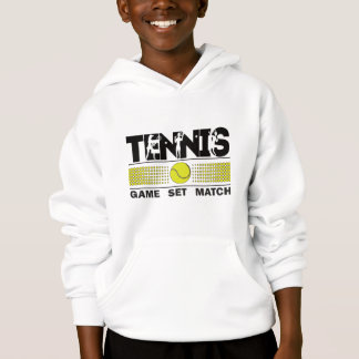 Tennis Game Set Match Hoodie