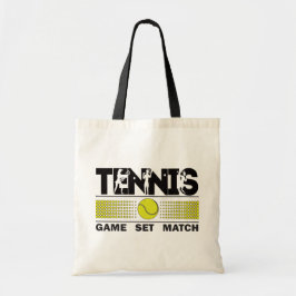Tennis Game Set Match Tragetasche