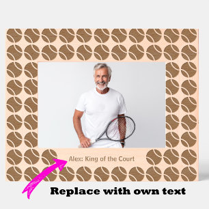 Tennis Geätzte Rahmen