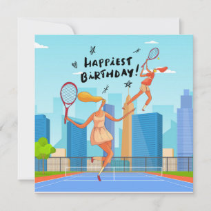 Tennis Geburtstag Special Wish für Tennis Player