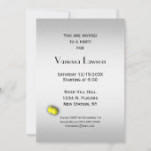 Tennis Geburtstagsparty Einladung mit UAWG (Rückseite)