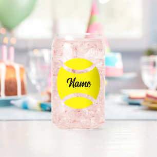 Tennis Geburtstagsparty kann ein Glas-Geschenk ges Dosenglas