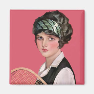 Tennis gefällig magnet