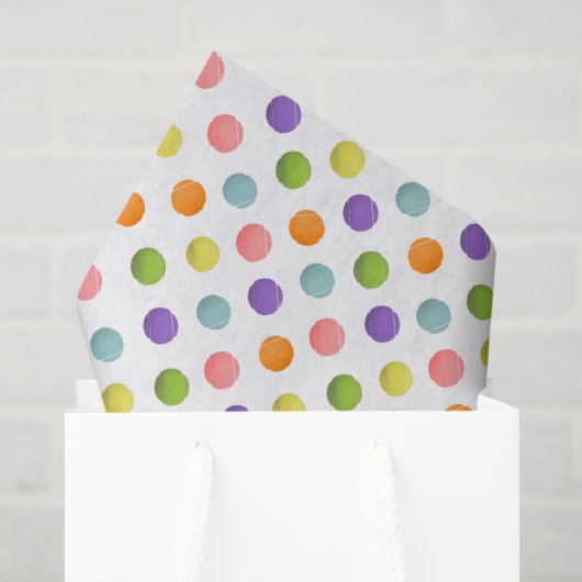 Tennis-Geschenk Seidenpapier (Geschenktüte)