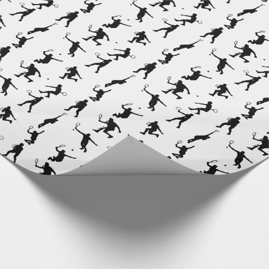 Tennis Geschenkpapier (Ecke)