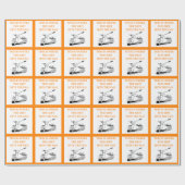 Tennis Geschenkpapier (Flach)