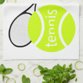 Tennis Geschirrtuch (Gefaltet)