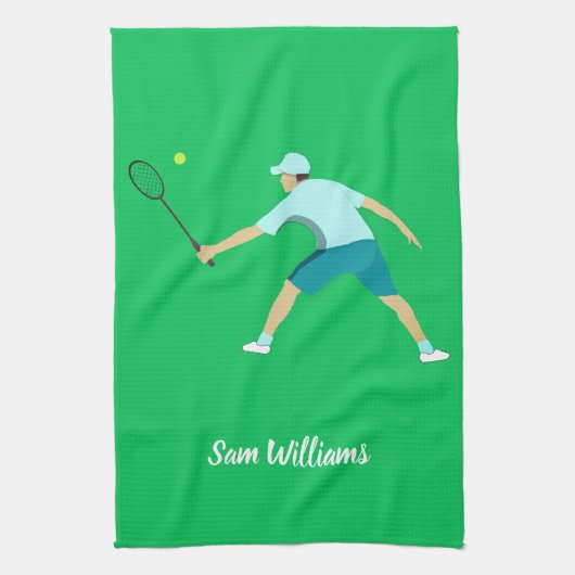 Tennis Geschirrtuch (Vertikal)