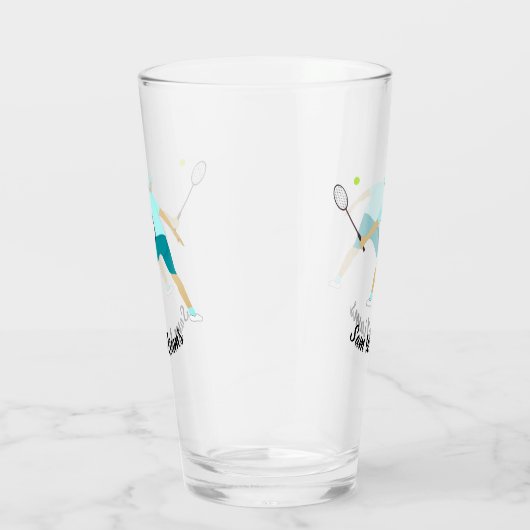 Tennis Glas (Rechts)