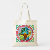 Tennis-Gnome Tragetasche (Rückseite)