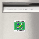 Tennis Grand Slam Magnet (In Situ (Geschirrspüler))