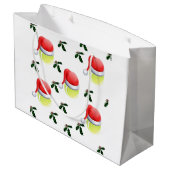 TENNIS GROßE GESCHENKTÜTE (Rückseite Schrägansicht)