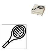 Tennis Gummistempel (Stempel)