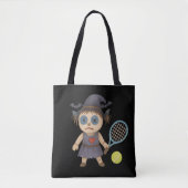 Tennis Halloween Tasche (Vorderseite)