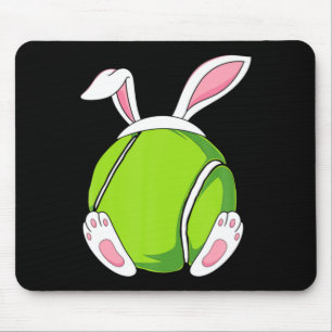 Tennis Hasenohren Lustiges Ostern Tennis Hase Ost Mousepad