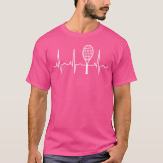 Tennis Heartbea Tennis Spielplatz für Kinder T-Shirt