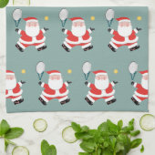 Tennis Holiday Geschenk für Ihren Urlaub Geschirrtuch (Gefaltet)