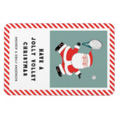 Tennis Holiday Gift Card Magnet (Horizontal)