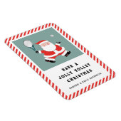 Tennis Holiday Gift Card Magnet (Rechte Seite)