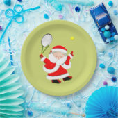 Tennis Holiday Party Pappteller (Party)