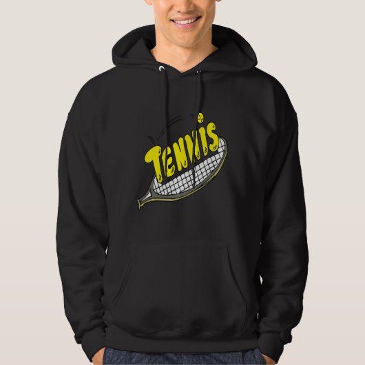Tennis Hoodie (Vorderseite)