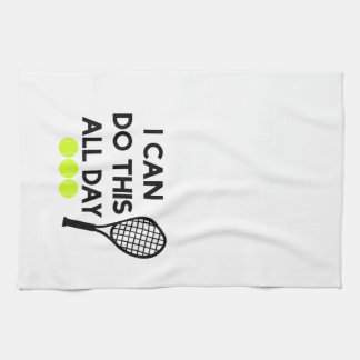 Tennis "ich kann dieses" Tuch den ganzen Tag tun