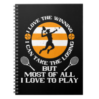 Tennis - Ich Liebe gewinne Liebe zum Spielen